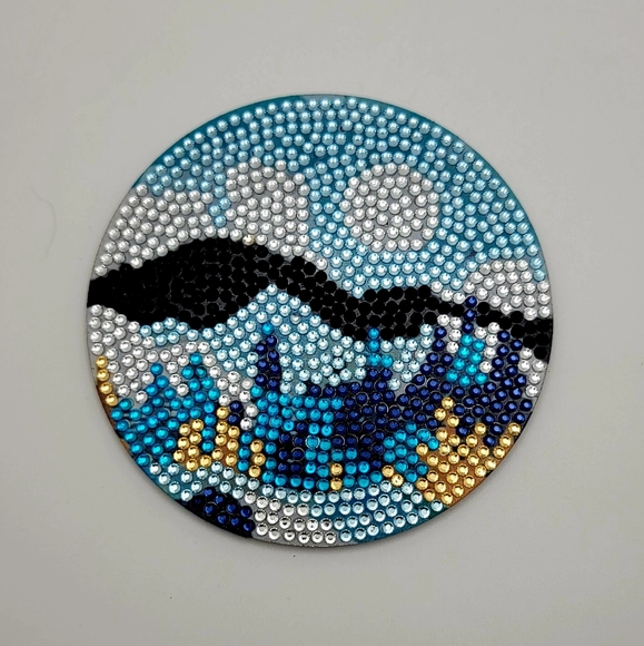 Mountains & Trees Scenery Coaster - Picture 2 of 4